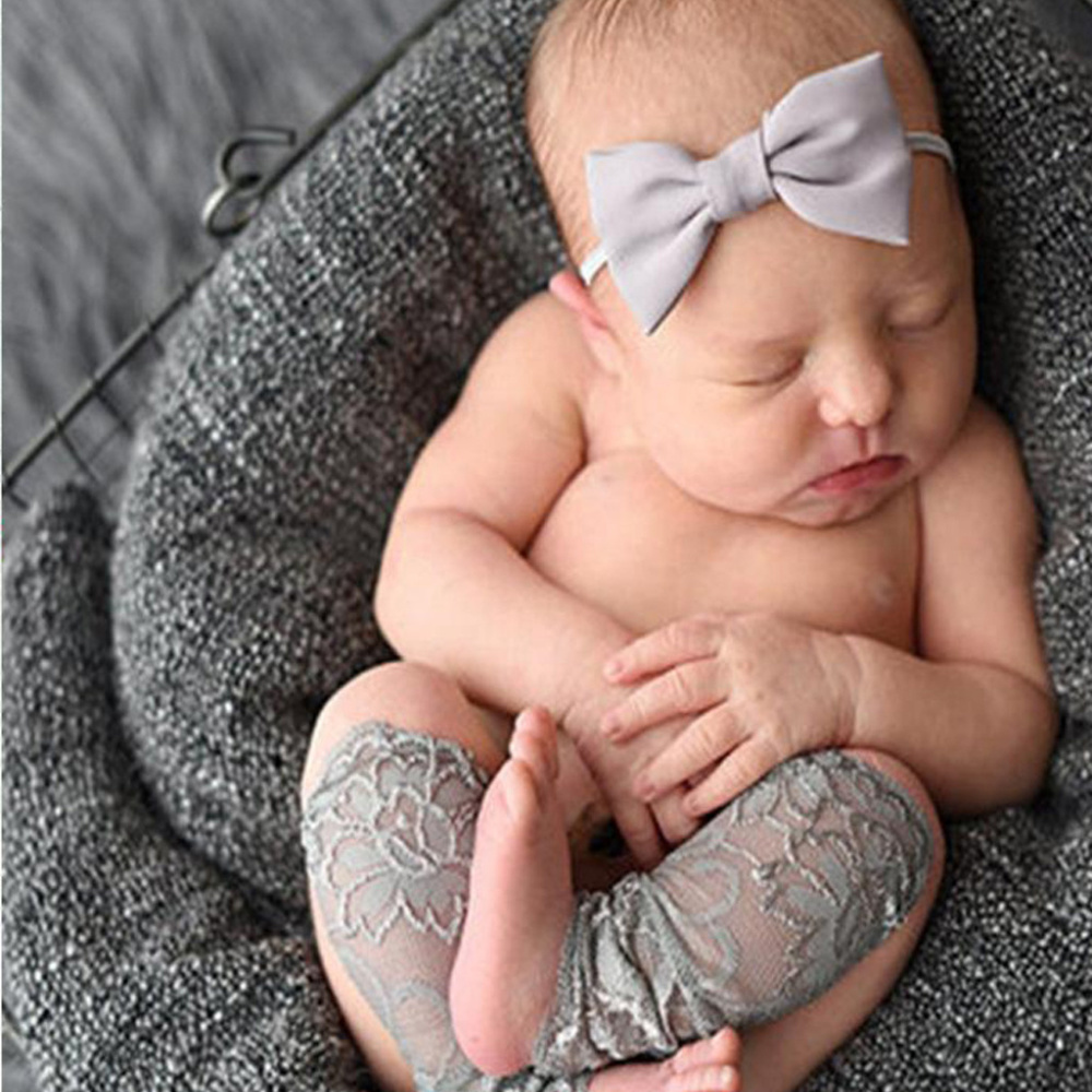 5 for $25 Baby Girl Lace Leg Warmers Only - Picture 5 of 6